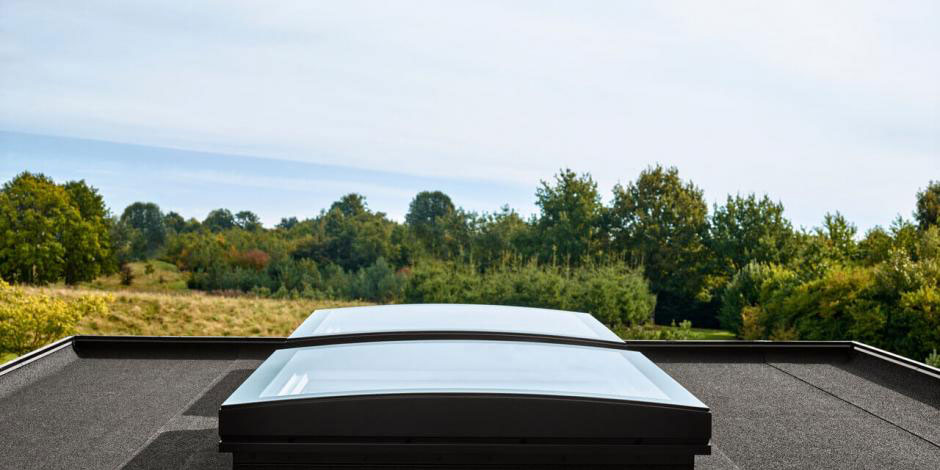 Velux Konvex Flachdach-Fenster